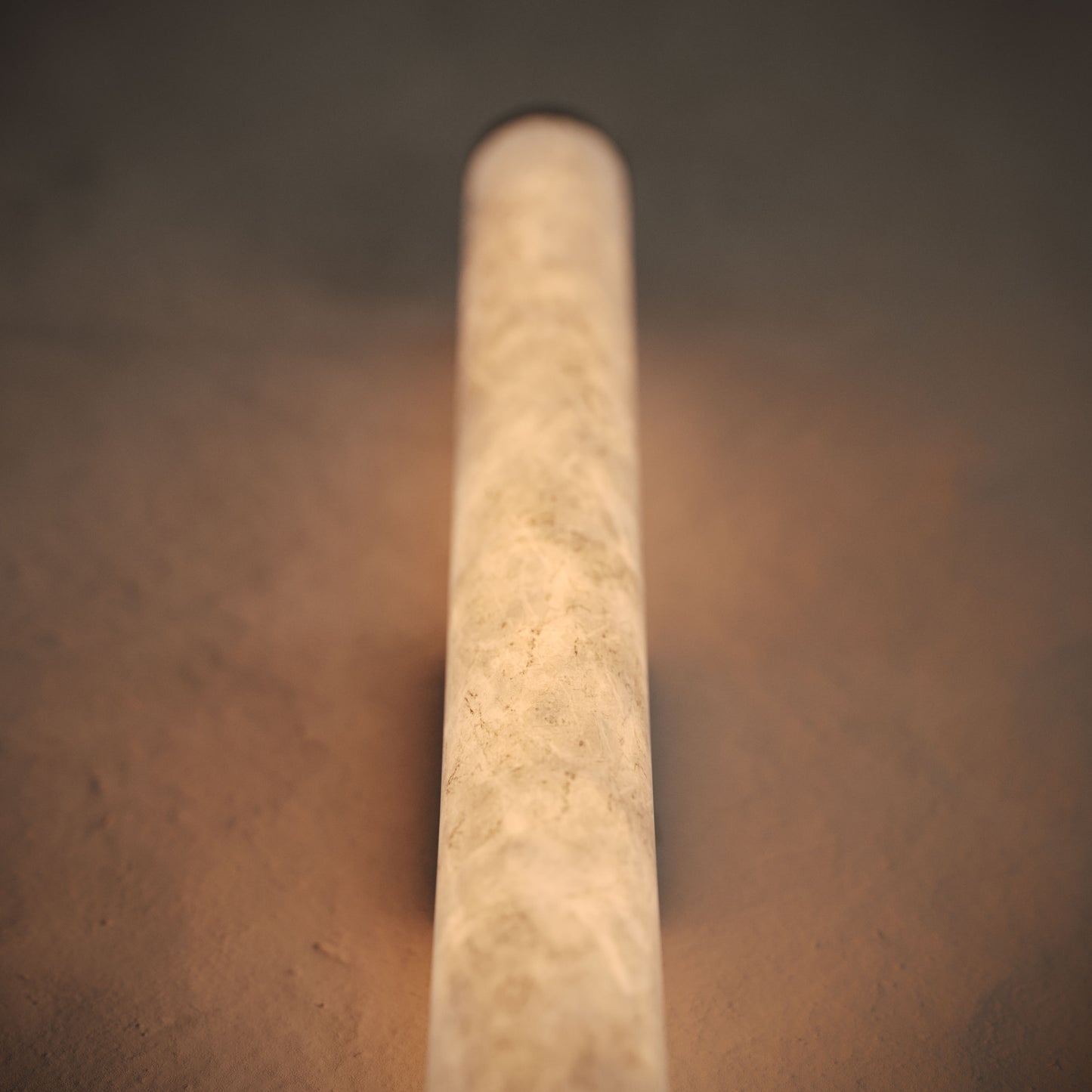 Alabastro Alabaster LED Wall Sconce Light With Deep Bronze Fittings 600mm