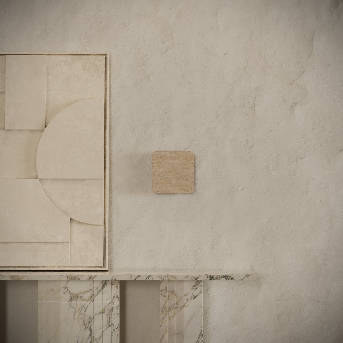 Albora Travertine IP20 Wall Sconce Light 150mm