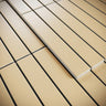 Baton Mosaic Natural Sand Matte Porcelain Mosaic Tile Sample