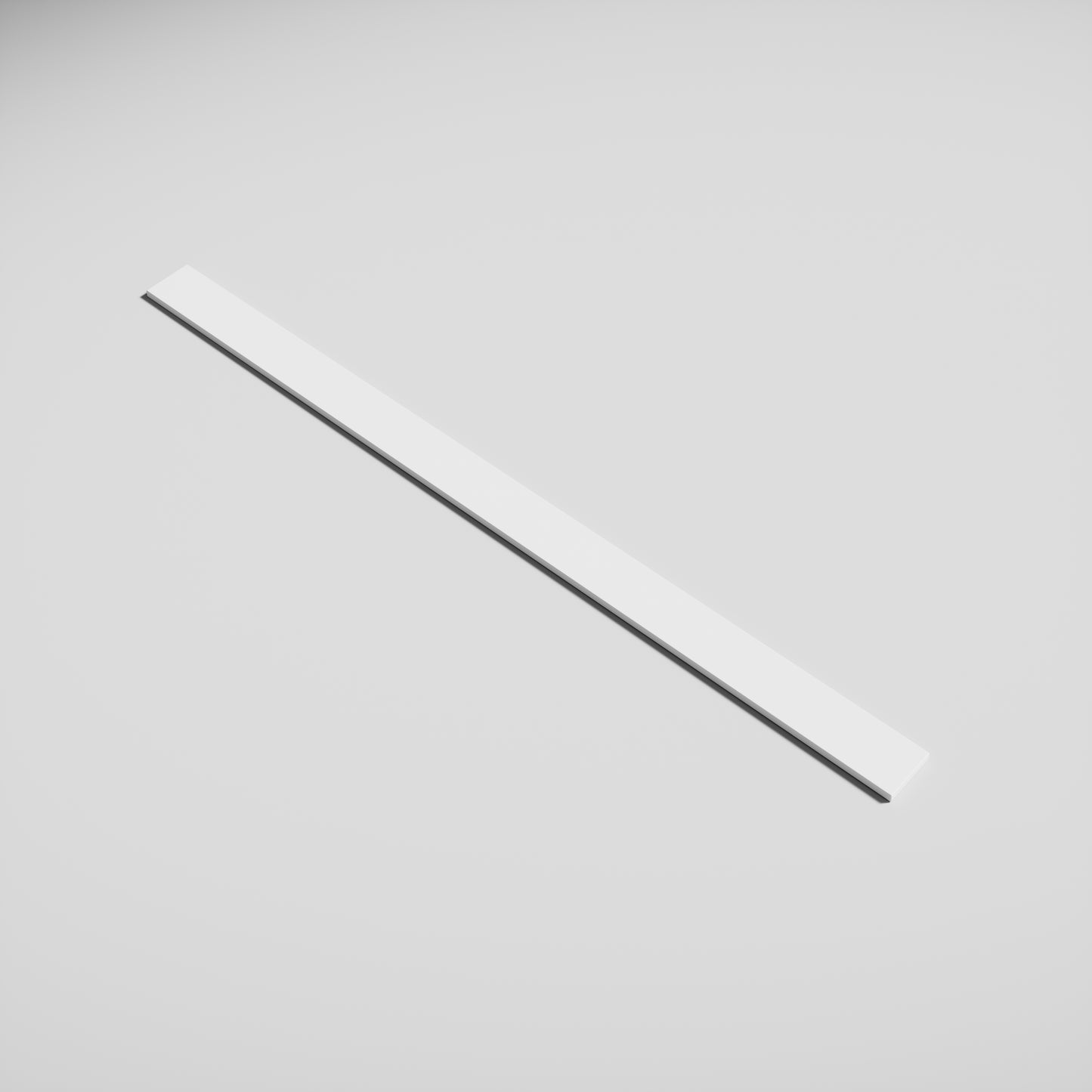 Connaught & Charsley Polished White Upstand 1400mm