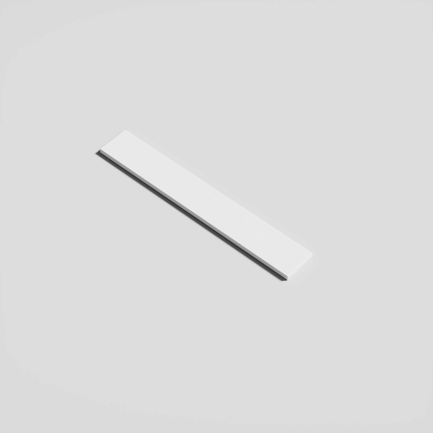 Connaught & Charsley Polished White Upstand 600mm