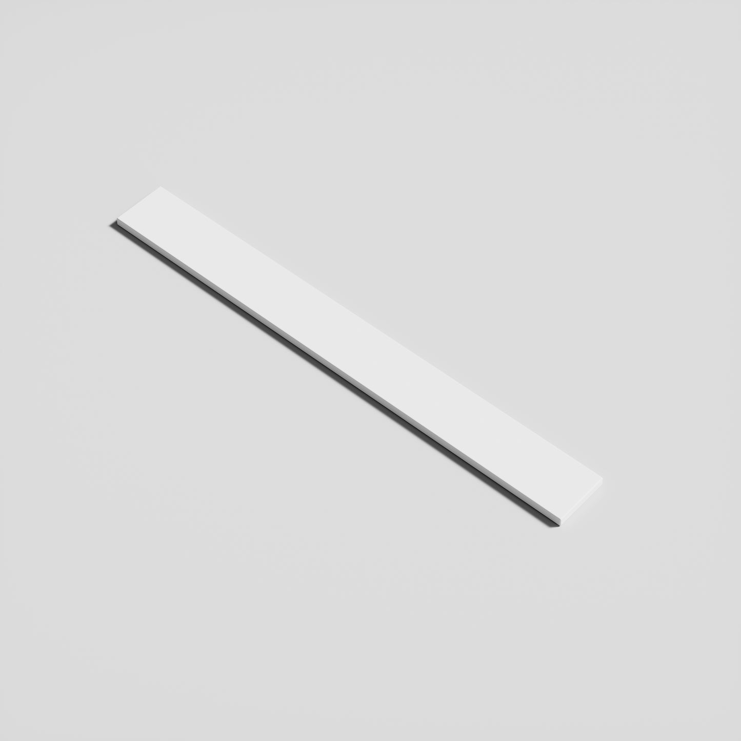 Connaught & Charsley Polished White Upstand 800mm
