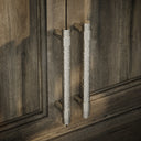 Chester Polished Nickel Hammered Pull Bar Handle 250mm
