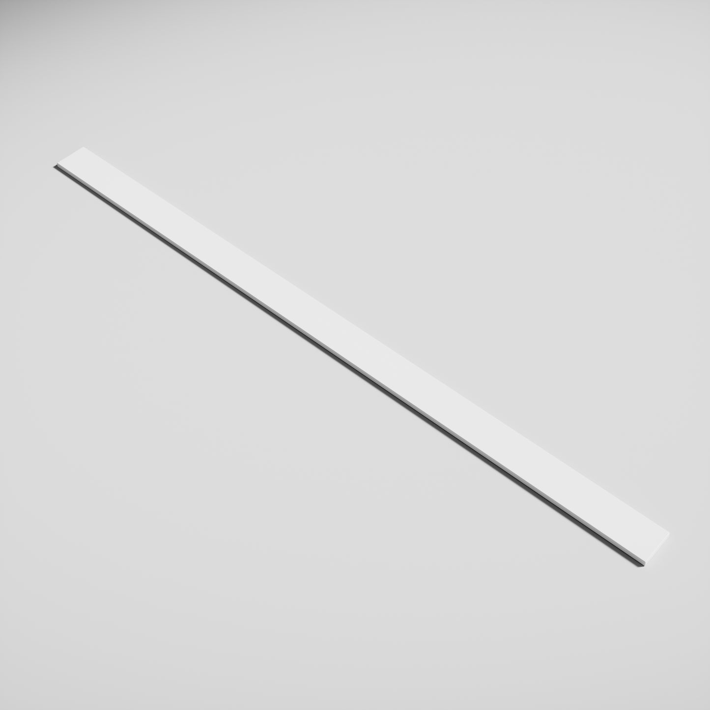 Eaton Polished White Upstand 1600mm