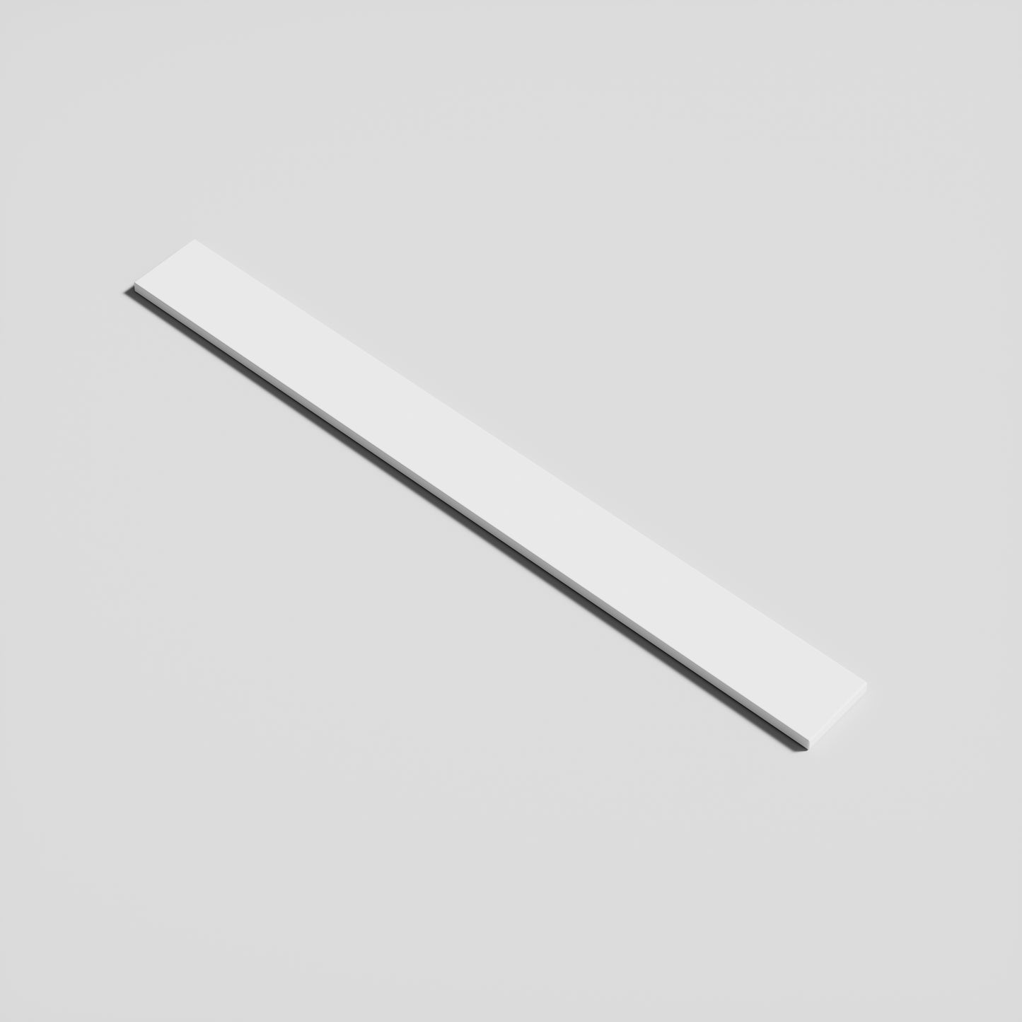 Eaton Polished White Upstand 800mm