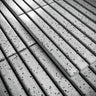 Linear Ash Cloud Grey Glazed Porcelain Mosaic Tile Sample