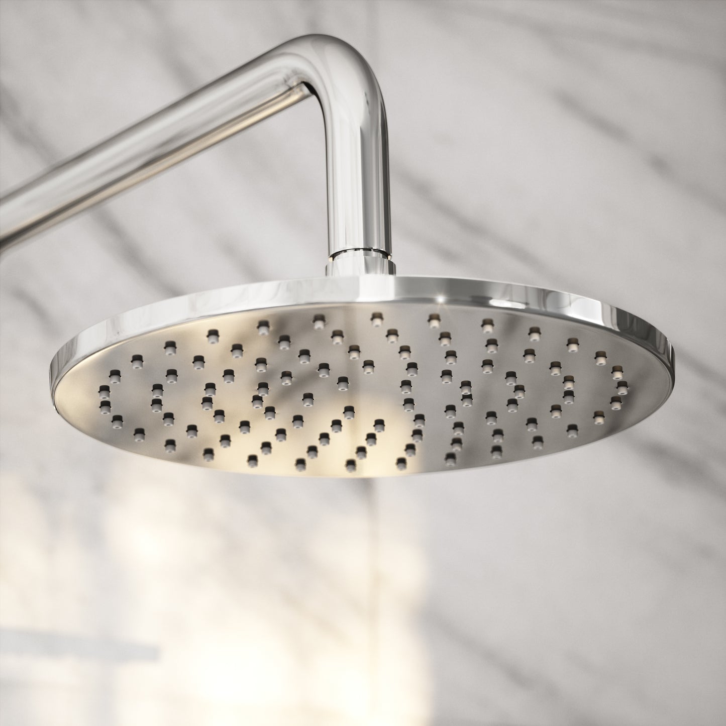 Elegance Chrome Exposed Thermostatic 3 Way Shower