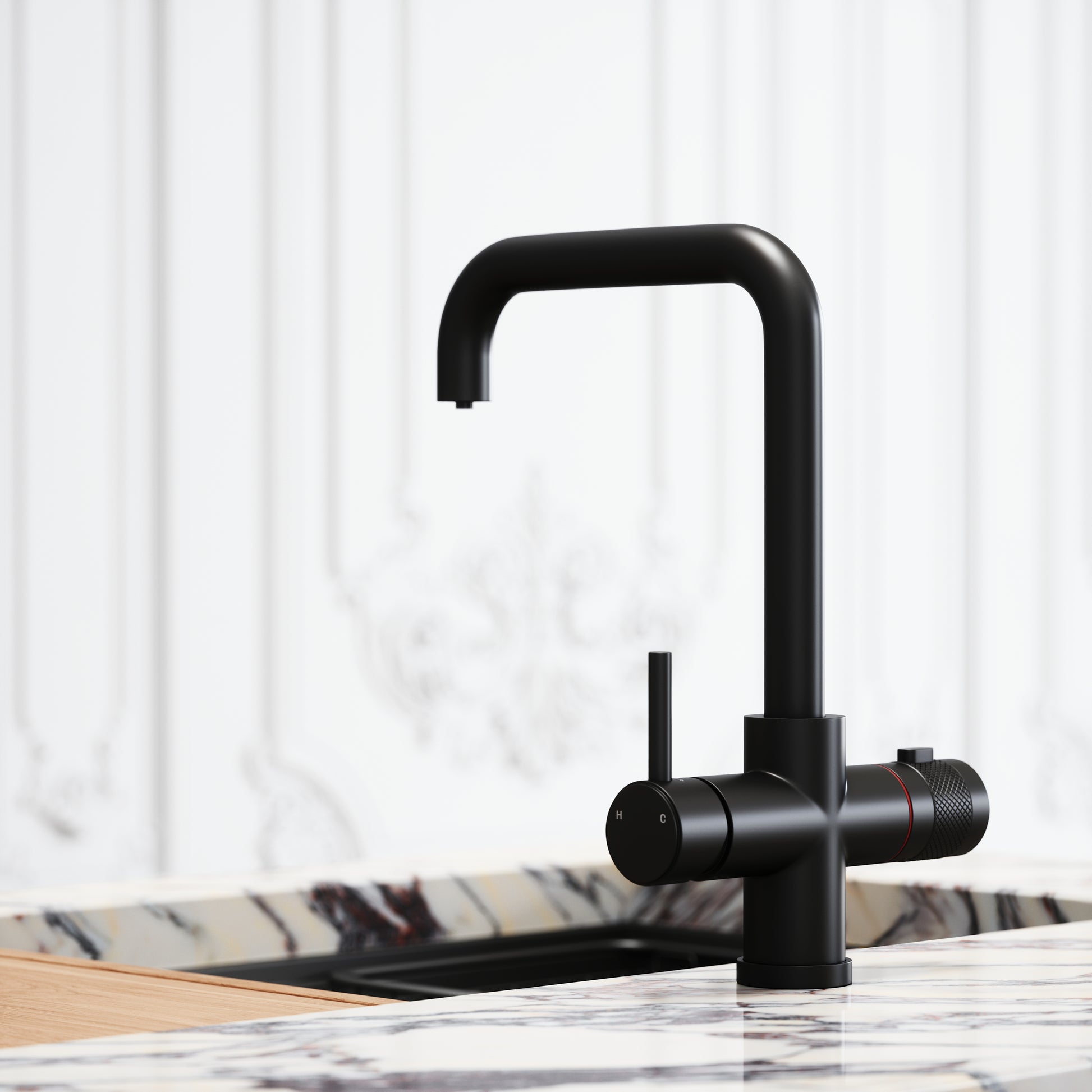 Filtrata 101 Matte Black 4 in 1 Boiling Water Tap