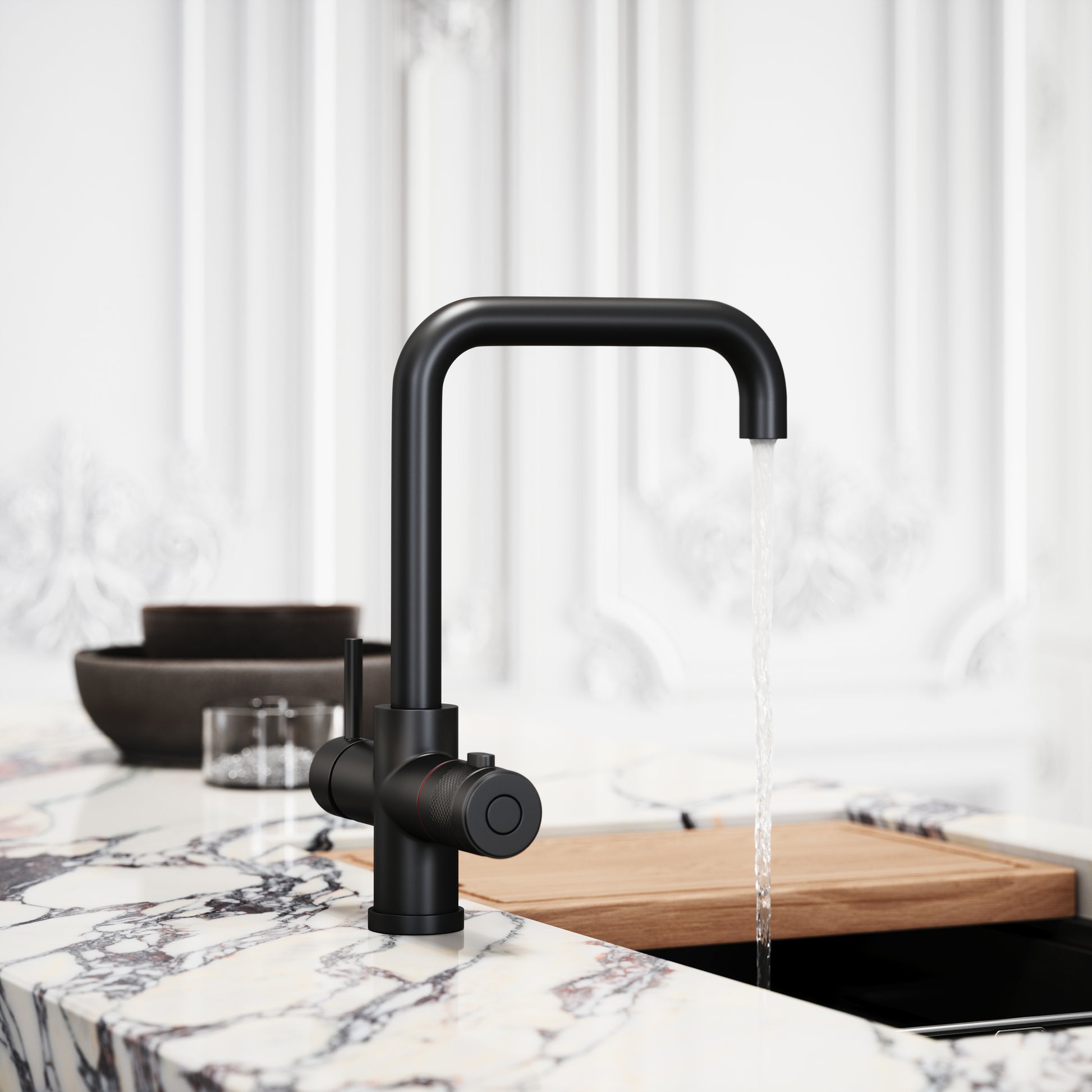 Filtrata 101 Matte Black 4 in 1 Boiling Water Tap