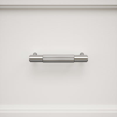 Dali Fluted Brushed Stainless Pull Bar 150mm