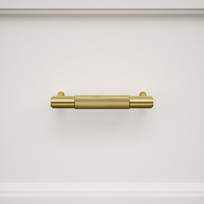 Dali Fluted Brushed Gold Pull Bar 150mm