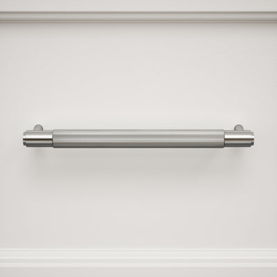 Dali Fluted Brushed Stainless Pull Bar 250mm