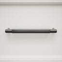 Dali Fluted Matte Black Pull Bar 250mm