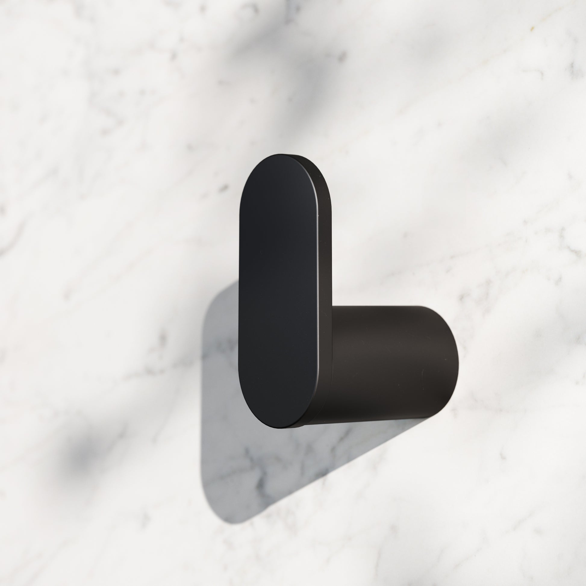 Luxe Matte Black Robe Towel Hook