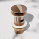 Luxe Rose Gold Slotted Click Clack basin Waste