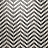 Palazzo Chevron Carrara & Nero Marquina Marble Mosaic Tile Sample