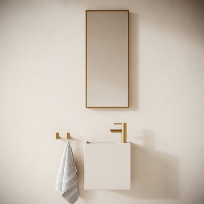 Alto Shore Concrete Wall Hung Basin 400mm