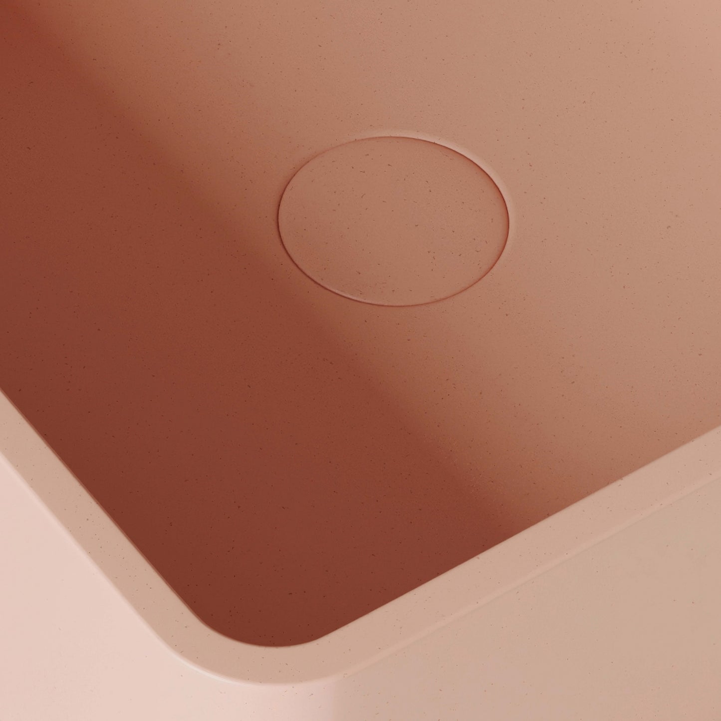 Arquadro Blush Concrete Countertop Basin 390mm