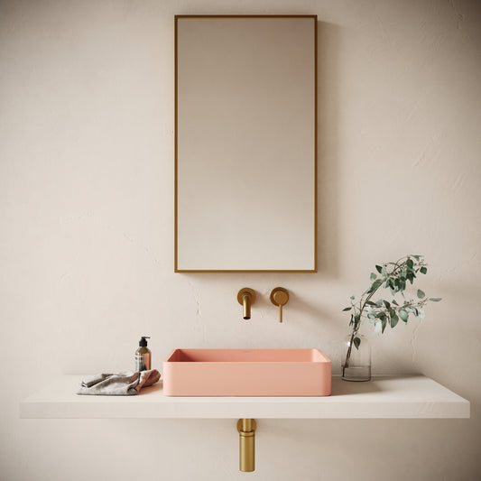 Arquadro Blush Concrete Countertop Basin 500mm