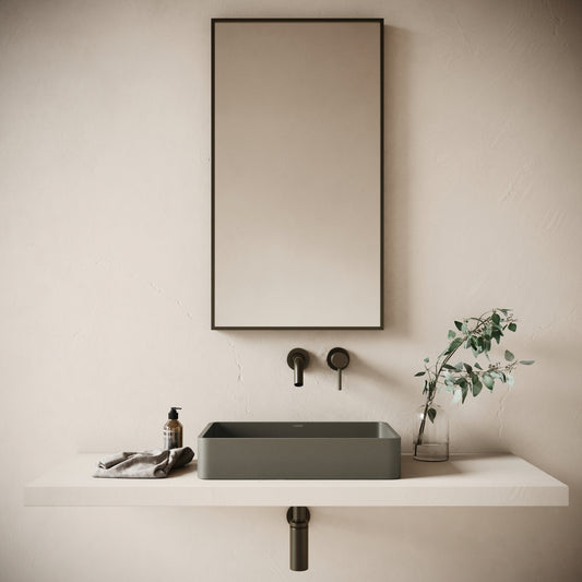 Arquadro Oyster Concrete Countertop Basin 500mm
