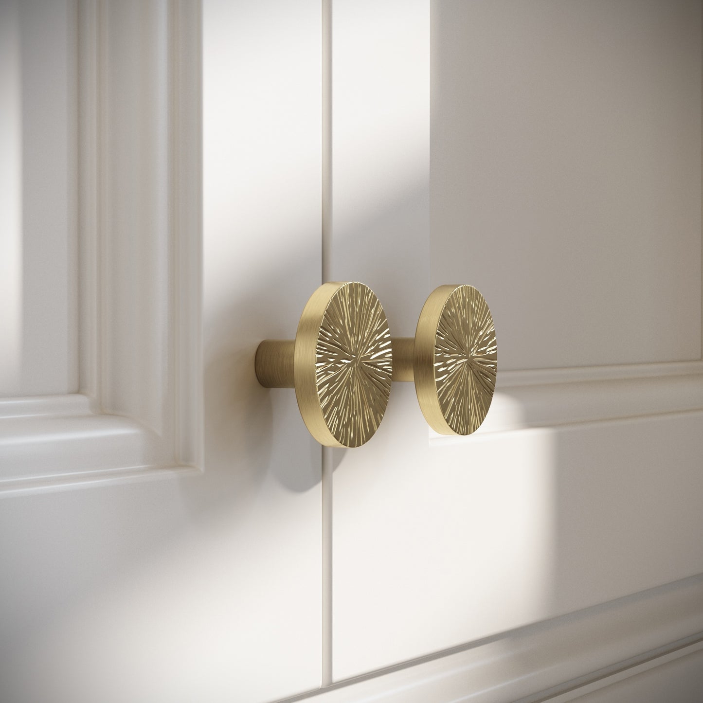 Artisan Brushed Gold Cabinet Knob