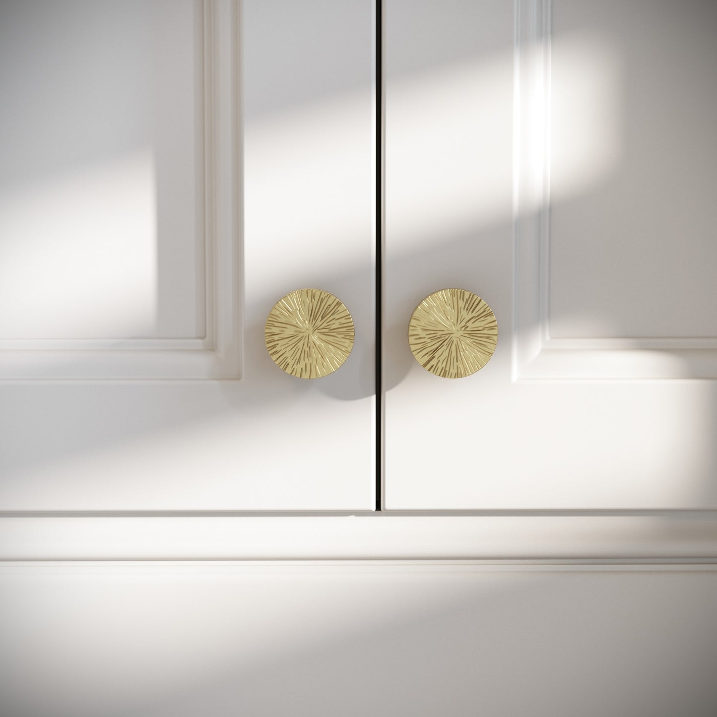 Artisan Brushed Gold Cabinet Knob