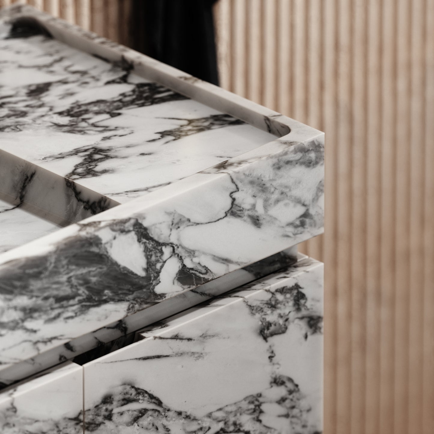 Artista Arabescato Bathroom Vanity Unit 1200mm