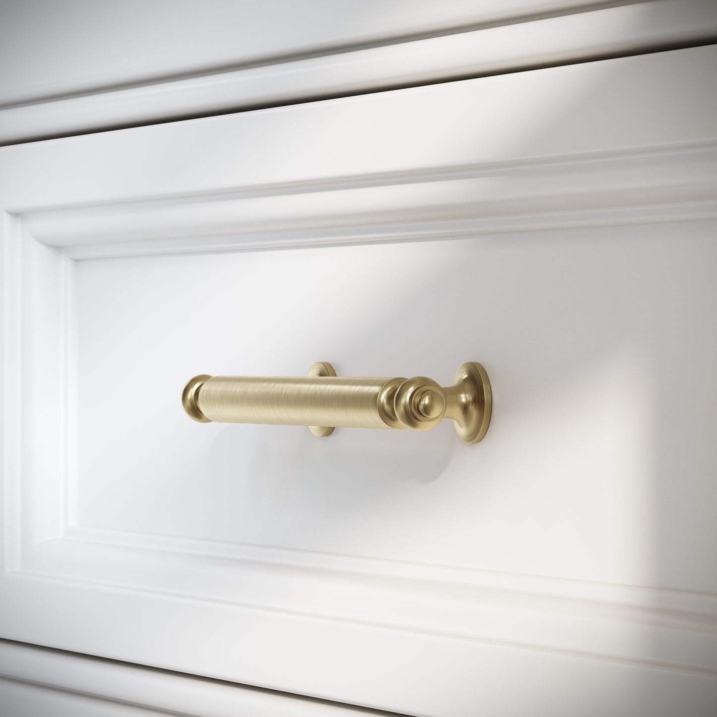 Aston Brushed Gold Cabinet Pull Handle 150mm