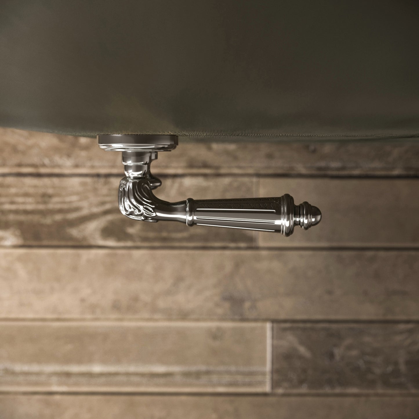 Aston Polished Nickel WC Thumbturn with Latch