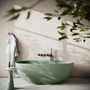 Avolto Seafoam Concrete Freestanding Bath 1650mm
