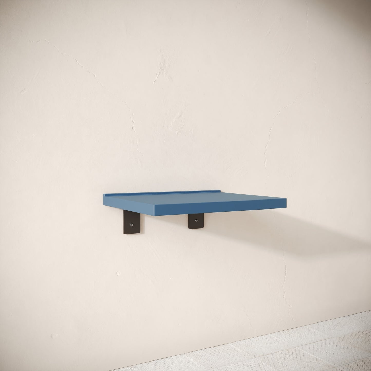 Bancone Azure Concrete Wall Mounted Countertop Shelf 600mm
