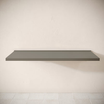 Bancone Oyster Concrete Wall Mounted Countertop Shelf 1400mm