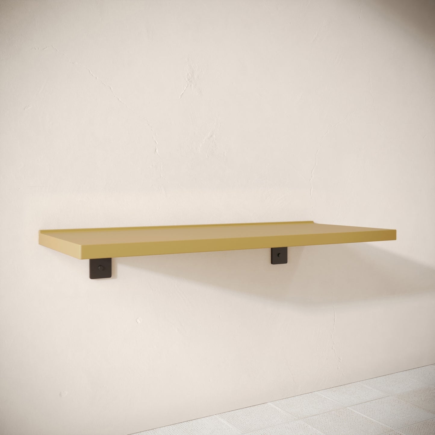 Bancone Saffron Concrete Wall Mounted Countertop Shelf 1200mm