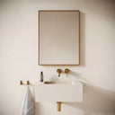 Blocco Shore Concrete Wall Hung Basin 600mm