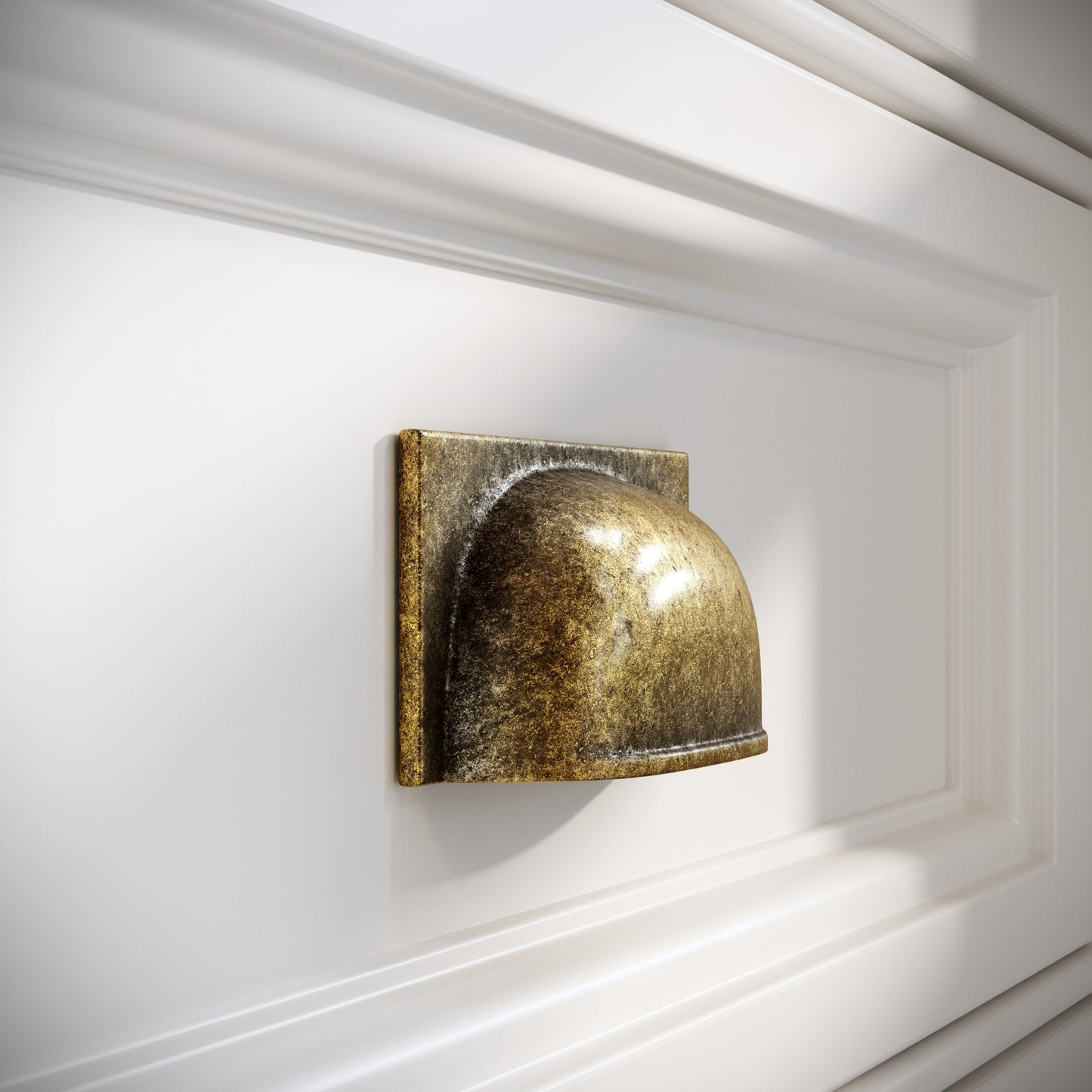 Brook Aged Bronze Cup Handle