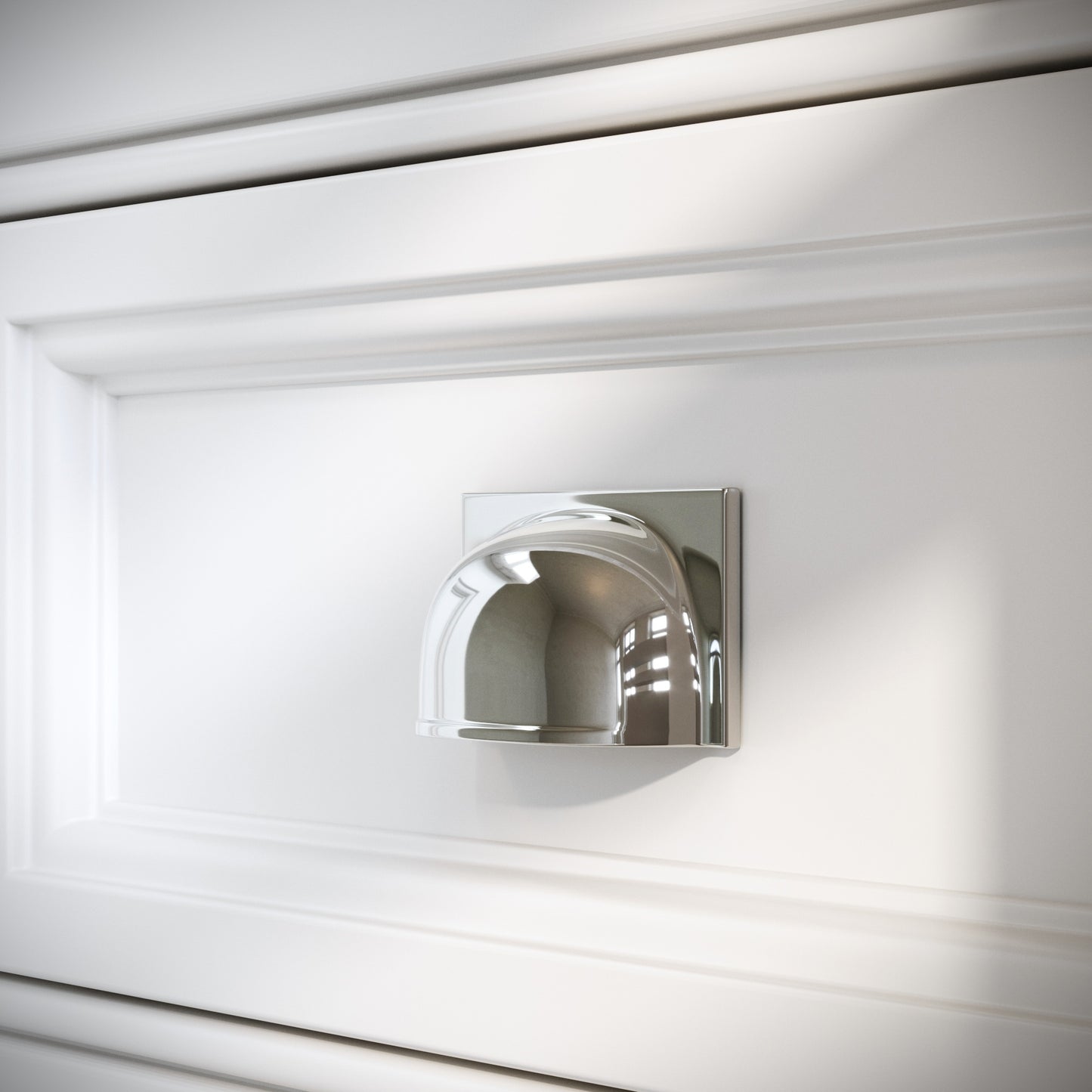 Brook Polished Nickel Cup Handle