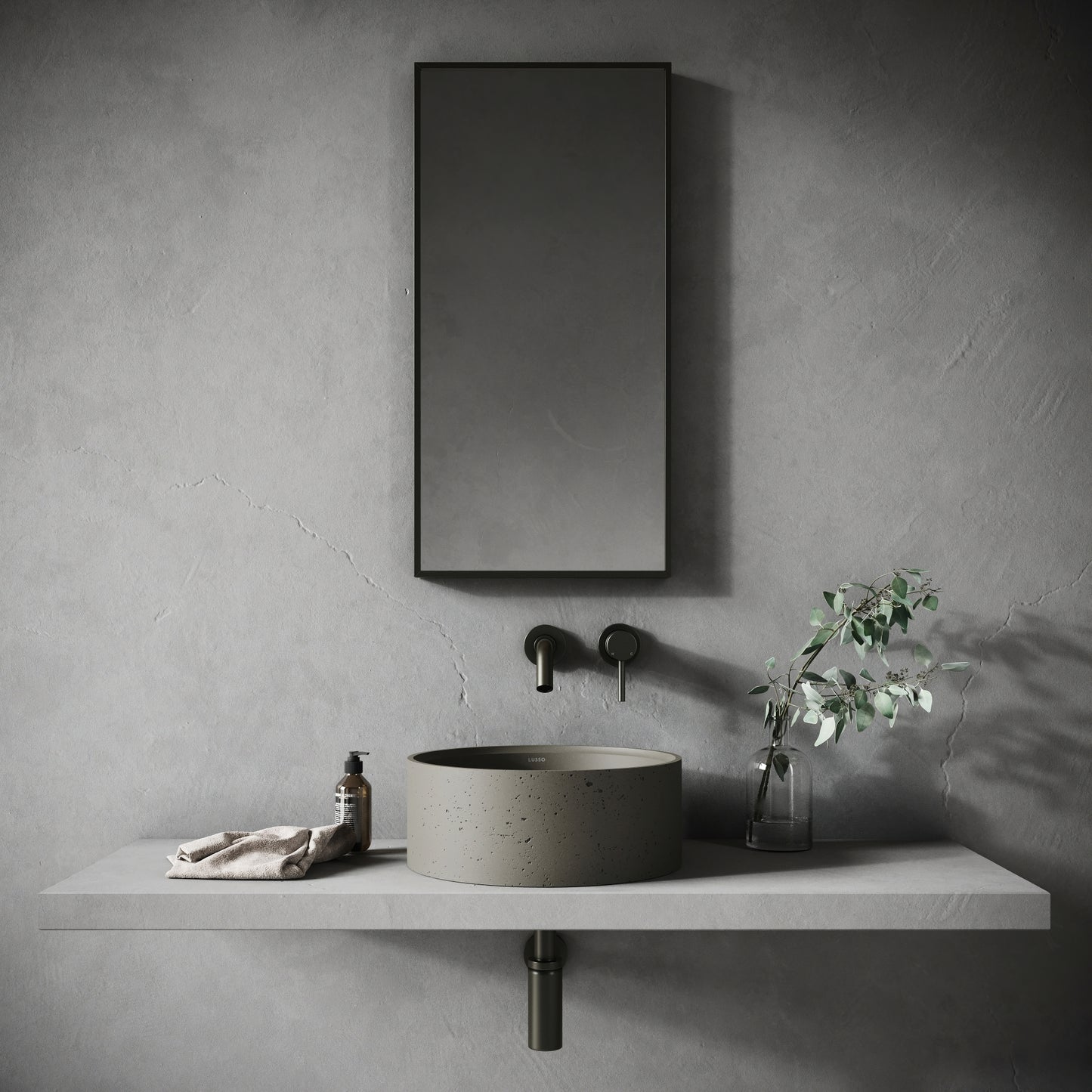 Callcott Concrete Countertop Basin 650mm