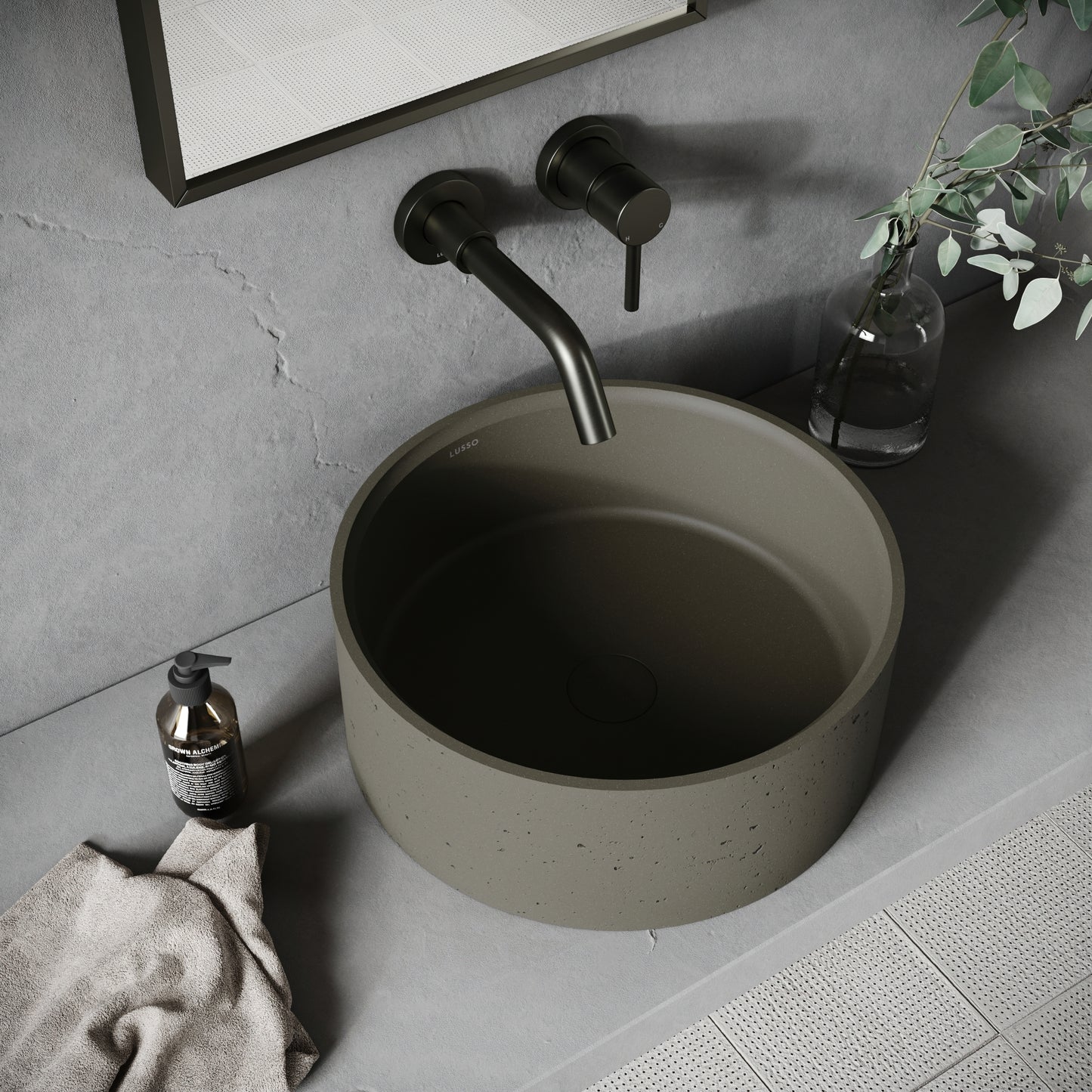 Callcott Concrete Countertop Basin 650mm