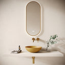 Catino Saffron Concrete Countertop Basin 406mm