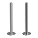 Chrome Radiator Pipe Extension Kit 180mm