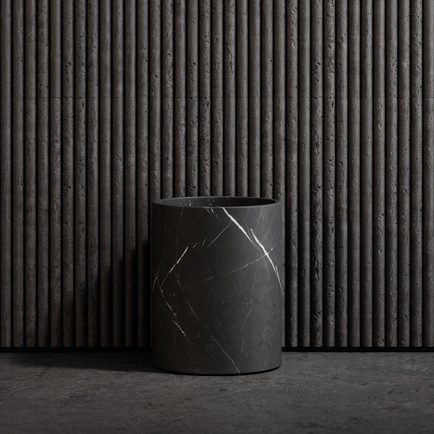 Cliche Pietra Grey Marble Bathroom Bin