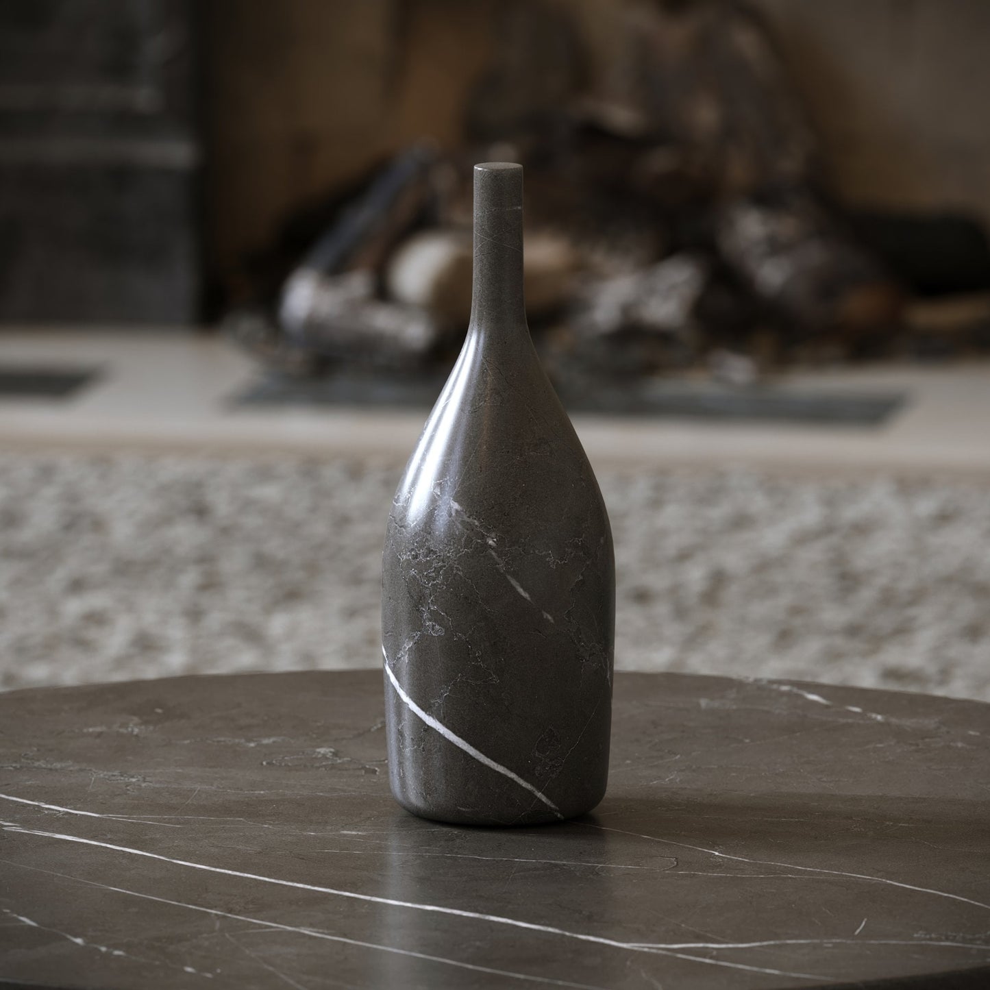 Collection of Marble Bottles (Pietra Grey)