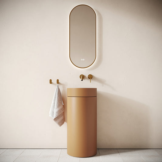 Colonna Sienna Concrete Freestanding Basin 400mm