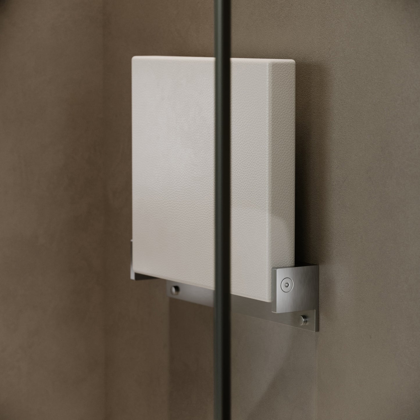 Comfort Brushed Stainless Folding Shower Seat