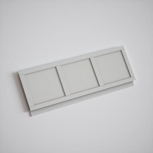 Connaught Matte Stone Wooden Adjustable Bath Front Panel 1500mm