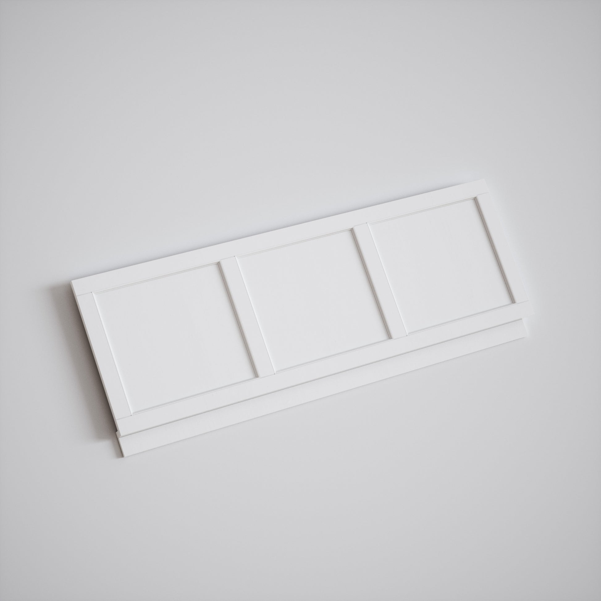 Connaught Matte White Wooden Adjustable Bath Front Panel 1500mm