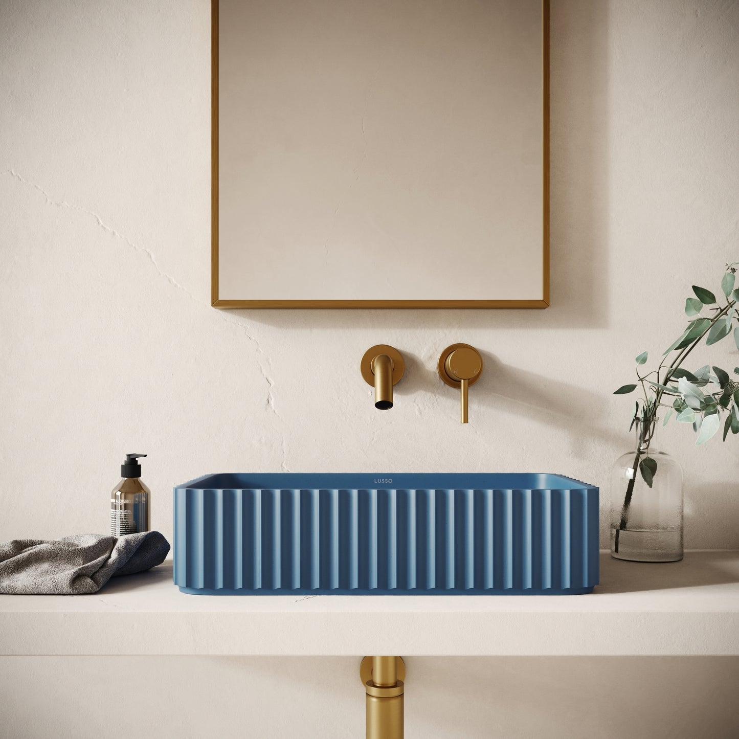 Costolato Azure Concrete Countertop Basin 500mm