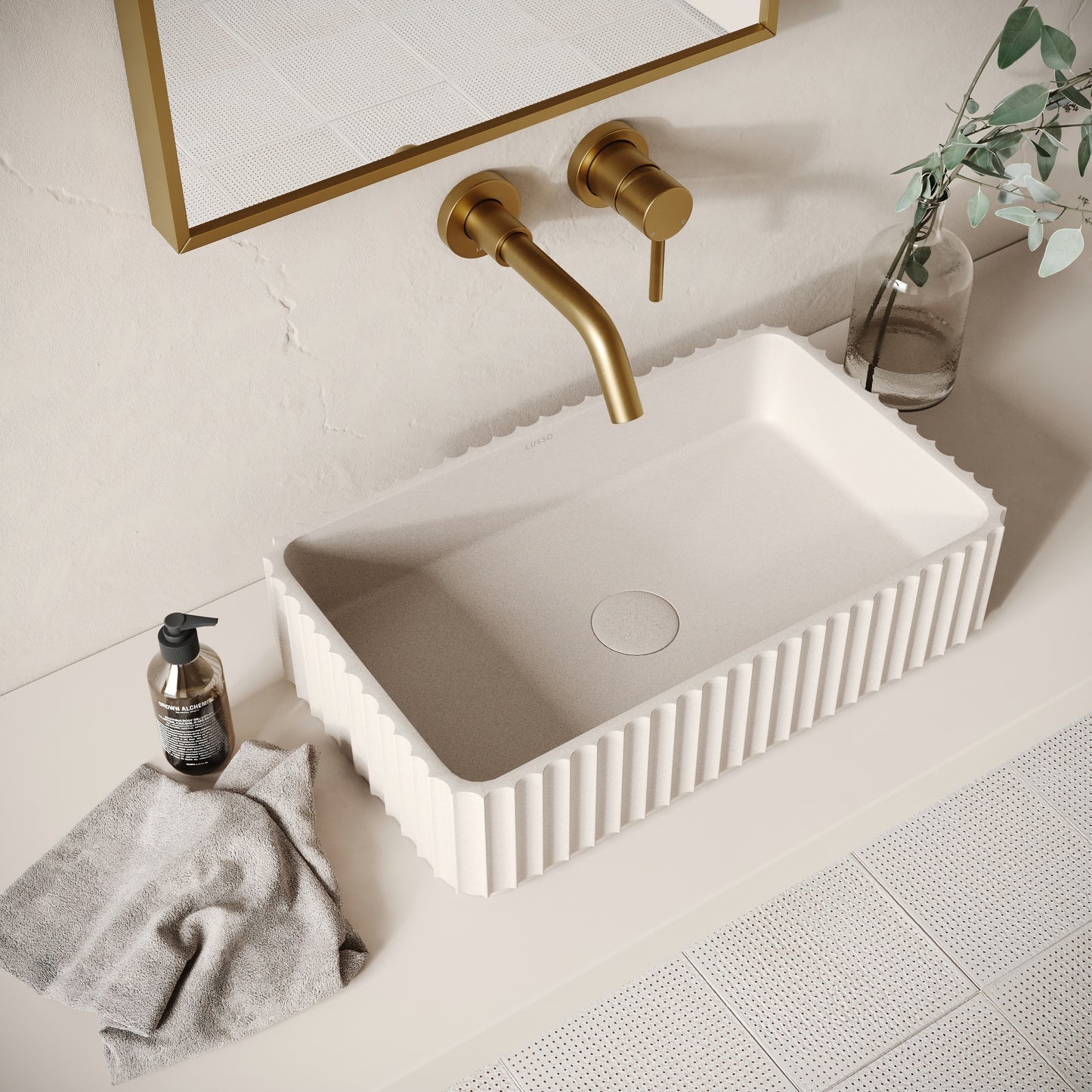 Costolato Shore Concrete Countertop Basin 500mm