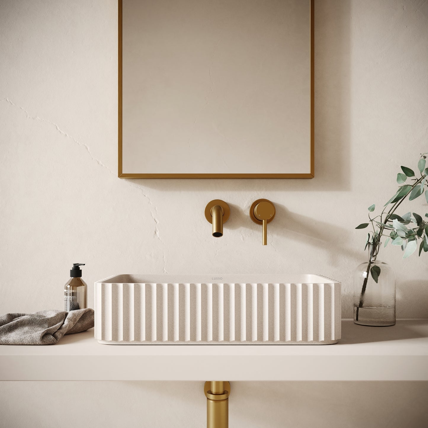 Costolato Shore Concrete Countertop Basin 500mm