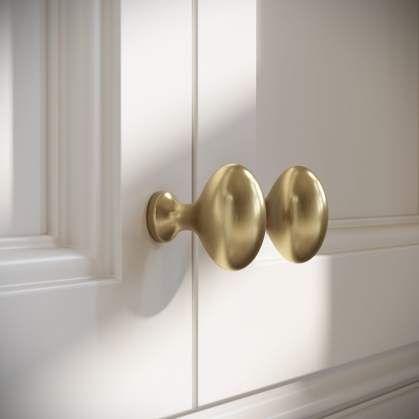 Cotswold Brushed Gold Cabinet Knob